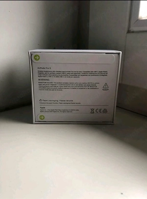 Apple AirPods Pro 3   Neu & originalverpackt   mit AppleCare+ Bild 3