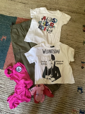 7 teiliges Kleiderpaket Gr.128 für Mädchen