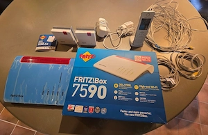 fritzbox7590 zu verkaufen im set