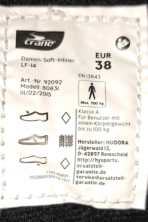 Damen Inline Skater Größe 38 Marke  Crane  Bild 3