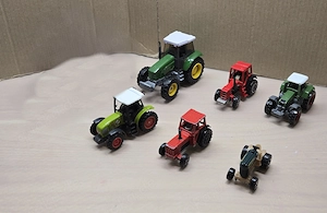 Spielzeug Tracktor 6 Stück Matchbox + Siku 