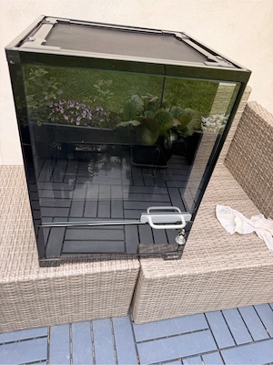 HOBBY Terra Fix & Easy Terrarium 45x45x60 cm   unbenutzt