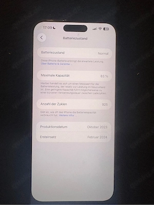 IPhone 15 Pro Max 512 GB in blau