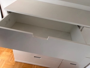 IKEA NORDLI Kommode Weiß   8 Schubladen   120x99 cm   Wie neu
