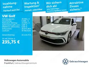 Volkswagen Golf GTI Golf VIII 2.0 TSI DSG GTI Navi LEDPlus DAB+ Fron