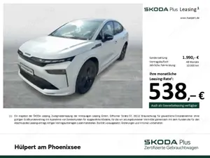 Skoda Enyaq Coupé 85x SPORTLINE WÄRMEPUMPE PANO AHK HEAD-UP Bild 4
