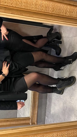 Getragen Socken  Bild 5