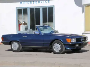 Mercedes-Benz SL 300 Oldtimer H-Kennz. SL 300 R 107 Automatik, nautikblau, Recaro neu