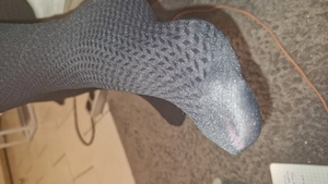 Getragen Socken  Bild 4