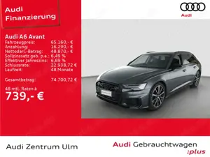 Audi A6 S-Line Black 55 TFSI qu AHK LEDER PANO