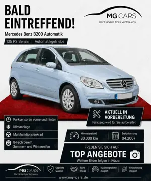 Mercedes-Benz B 200 ~Automatik~79TKM~PDC~Klima~8-Fach~Tüv Neu!