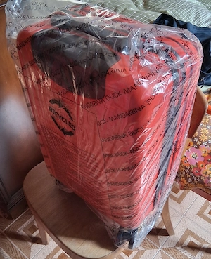Mandarina Duck Trolley Rot 50 cm 34 cm 20 cm NEU