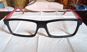  Carrera Brillengestell Brillenfassung Unisex Schwarz Rot