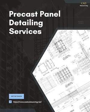 Expert Precast Panel Detailing Services by CAD Outsourcing in Ohio