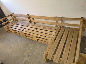 Garten Palettenkissen   Sitzpolster Set   sehr guter Zustand