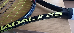 Babolat Nadal jr 25 zusätzlich 4 guterhaltene Bälle Bild 2
