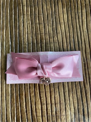Flower Knows Haarspange Strawberry Cupid Schleife Rosa Herz Clip