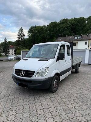 Mercedes Benz Sprinter Pritsche 313 CDI DoKa 7 Sitze 