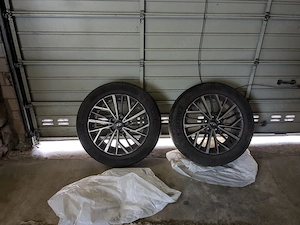 4 x Sommerreifen auf Alufelgen gebraucht 225  55R 18