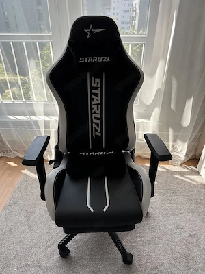 Staruzi Ergonomischer Gaming Stuhl mit 6D verstellbaren Armlehnen
