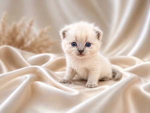 Wunderschöne reinrassige BKH Blue point kitten  Bild 3