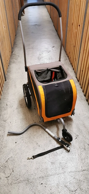 Fahrradanhänger für Hunde 