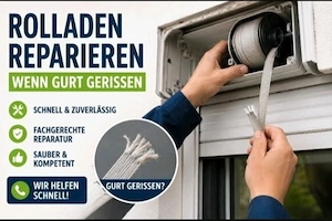 Rolläden reparieren.