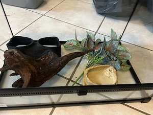 Terrarium Neu mit Zubehör Pawhut 