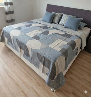 Boxspringbett 180x200cm - inkl. Kopfteil & Matratzen 