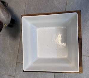 Wunderschönes stylisches Napfset in XL 2500 ML   Hingucker ( 2 plus 1 Ersatzschüssel) Bild 2