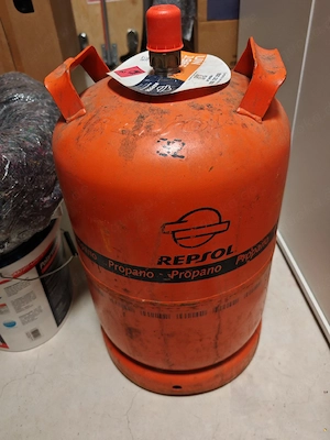 Spanische Repsol Gasflasche 11kg