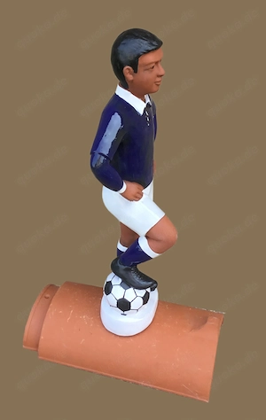 Fußballer als Dachfigur, Dachschmuck-Figur-Fußballer, Firstfigur Bild 5