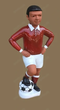 Fußballer als Dachfigur, Dachschmuck-Figur-Fußballer, Firstfigur Bild 6