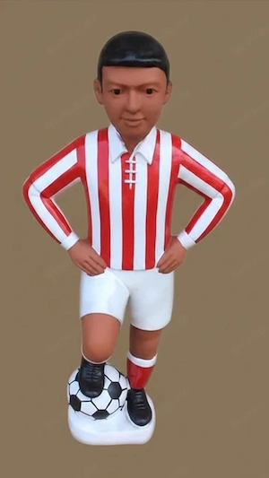 Fußballer als Dachfigur, Dachschmuck-Figur-Fußballer, Firstfigur Bild 8