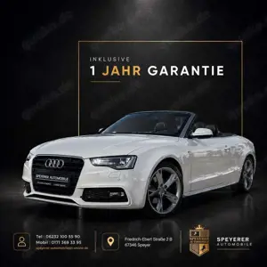 Audi A5 Cabriolet S line |XEN|SHZ|NAVI|AUTOMATIK|PDC|