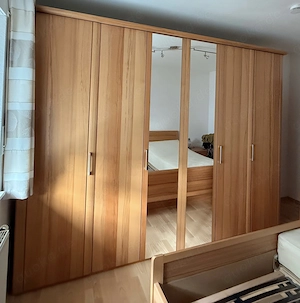 Schlafzimmer Komplettset in Holzoptik