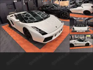 Lamborghini Gallardo LP 520 Spyder E-Gear Deutsch!   Lifting Kamera Nav