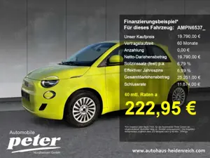 Fiat 500 500e Base +Bluetooth+Klimaautomatik+Keyless+