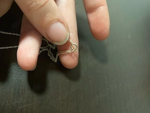 echt silberkette siper zustand 2 mal getragen  Bild 4