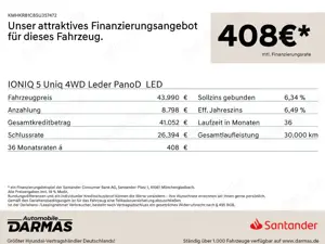 Hyundai IONIQ 5 IONIQ 5 Uniq 4WD Leder PanoD  LED Bild 2