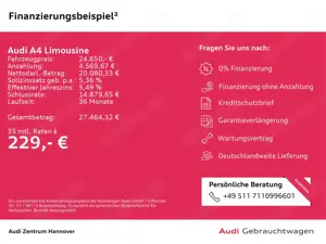 Audi A4 30 TDI Navi DAB LED Bild 2