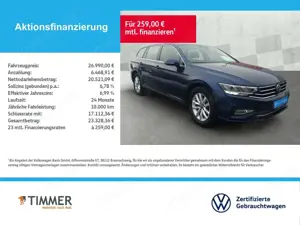 Volkswagen Passat Variant 2.0 TDI DSG BUSINESS +LED +ACC +RKAM +NAVI +SHZ +