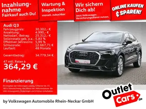 Audi Q3 45 TFSI e Sportback S tronic LED Schiebedach