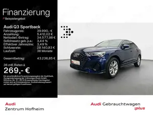 Audi Q3 35 TDI S line S tro*Pano*LED*Virtua