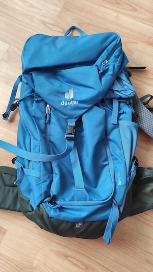 Rucksack, Deuter, Blau, 30 l, Neu