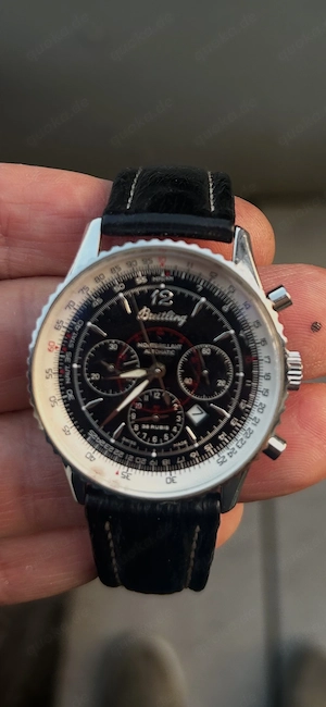 Breitling Navitimer Montbrillant Leder Faltschliesse 38mm