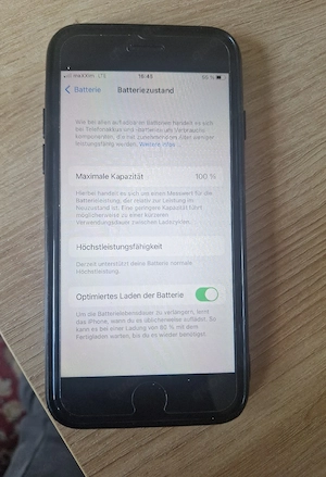 Iphone 7 128 gb 100 prozent akku