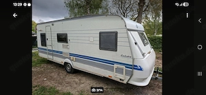 Wohnwagen KmFe 560 Hobby Exclusive Stockbetten