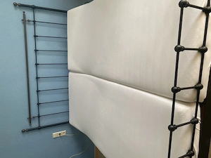 Doppelbett Versailles Eisen Messing