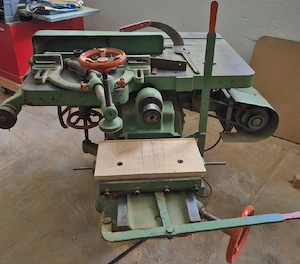 Langlochbohrmaschine Hans Pöhmerer Tischfräse Kreissäge 
